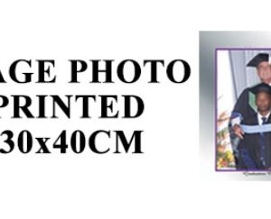 Stage Photo Printed