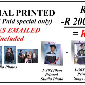 CASH SPECIAL PRINTED (Digital images sent via Email)