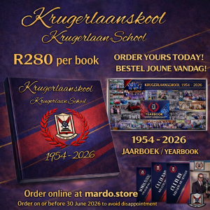 Krugerlaan: The Official Commemorative Yearbook 1954-2026
